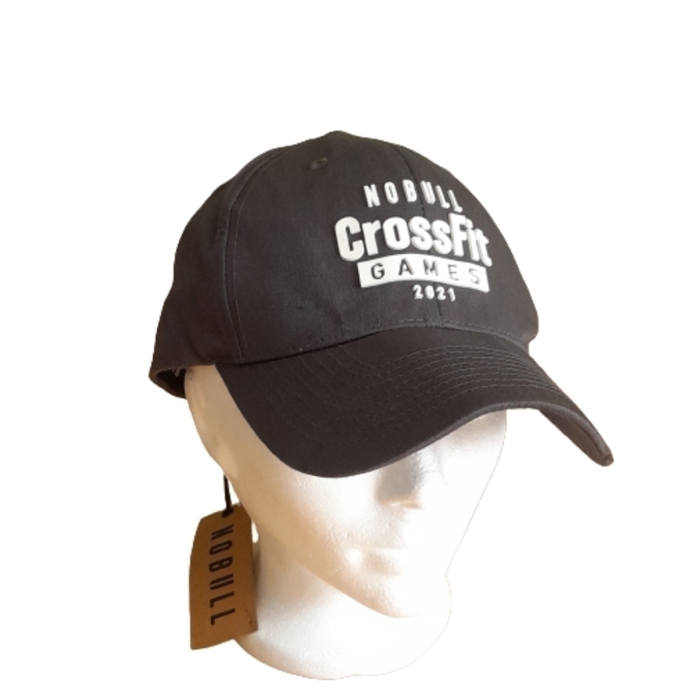NWT NoBull CrossFit Games 2021 Adjustable Snapback Hat Cap Gray Cotton